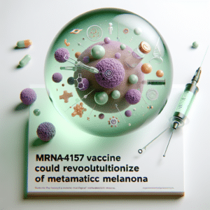 La vacuna mRNA-4157, un avance en terapias personalizadas contra el melanoma, podría revolucionar el tratamiento del cáncer con su posible aprobación en 2025. Moderna y Merck colaboran.